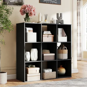 JHK 6-8-9 Wooden Cube Storage Organizer